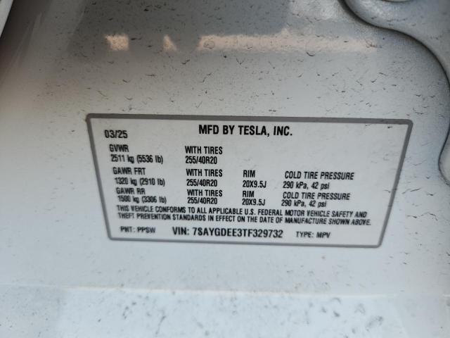 2026 TESLA MODEL Y 7SAYGDEE3TF329732