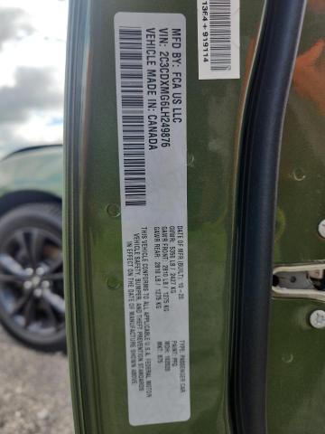2020 DODGE CHARGER GT 2C3CDXMG6LH249876