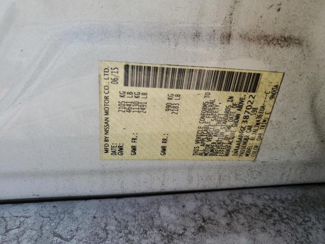 2016 NISSAN MAXIMA 3.5 - 1N4AA6AP4GC387022