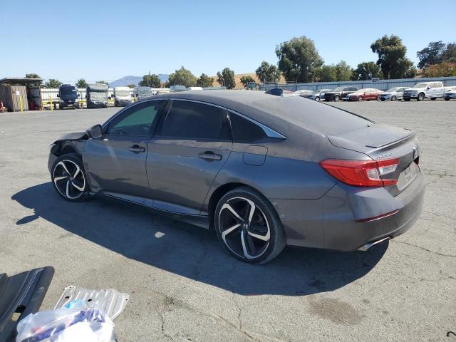 HONDA ACCORD SPORT 2019 gray  gas 1HGCV1F37KA123265 photo #3