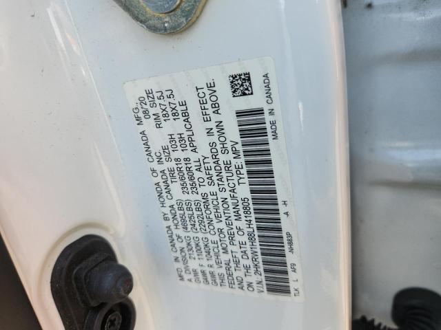 2020 HONDA CR-V EXL 2HKRW1H88LH418805