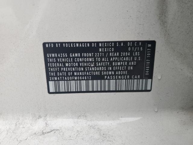 2015 VOLKSWAGEN GTI 3VW4T7AU0FM064612