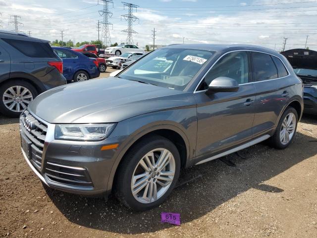 AUDI Q5 PREMIUM 2018 gray  gas WA1BNAFY1J2012770 photo #1