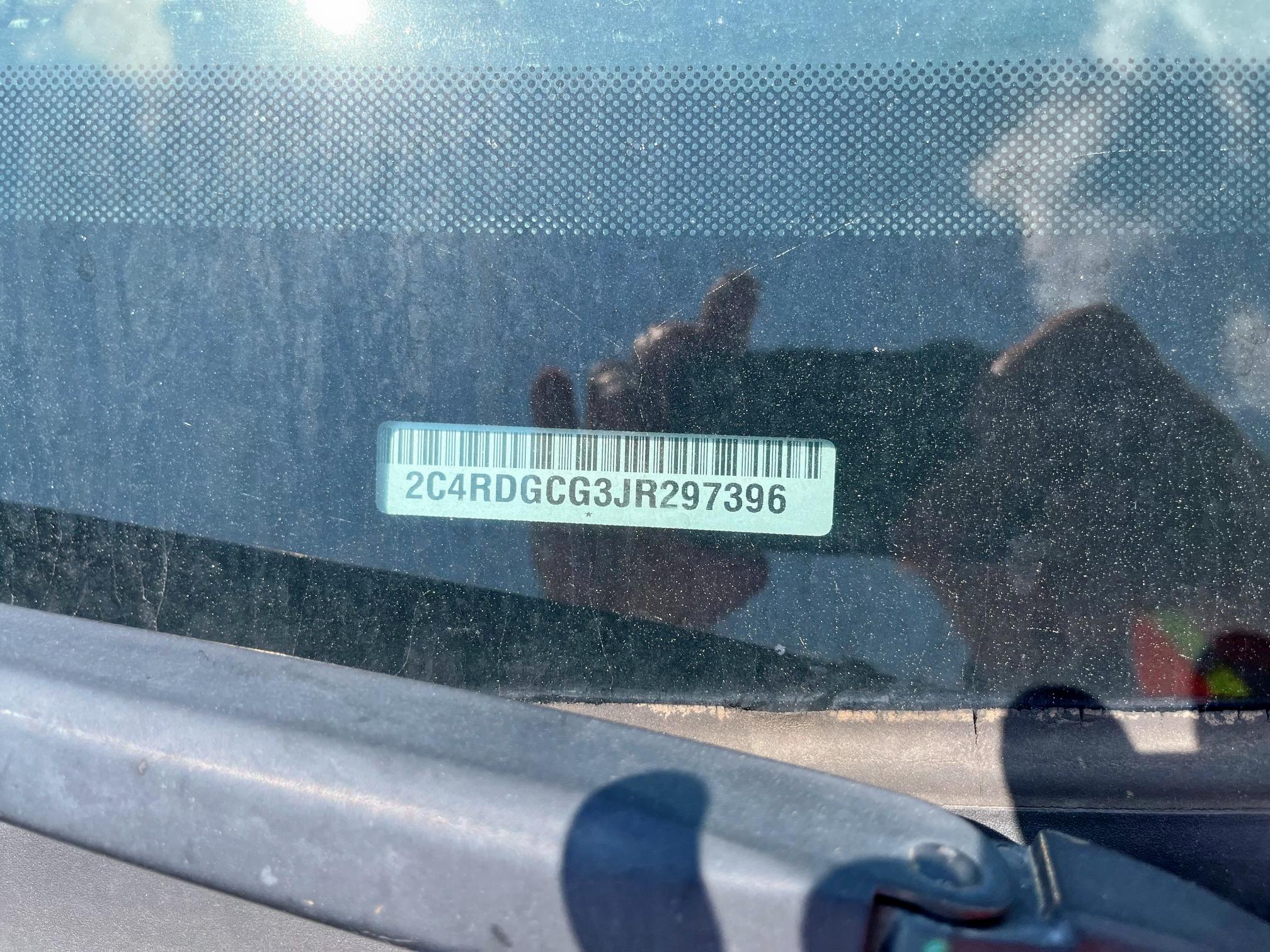 2018 DODGE GRAND CARA - 2C4RDGCG3JR297396