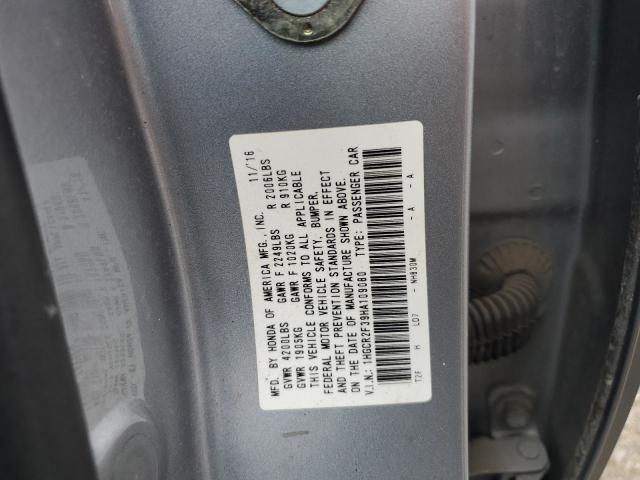 2017 HONDA ACCORD LX 1HGCR2F39HA109080