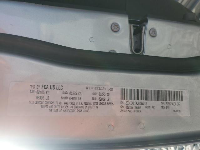 2018 DODGE CHARGER R/ 2C3CDXCT4JH233512