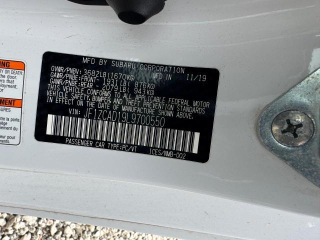 2020 SUBARU BRZ TS JF1ZCAD19L9700550