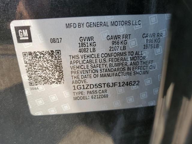 2018 CHEVROLET MALIBU LT - 1G1ZD5ST6JF124622