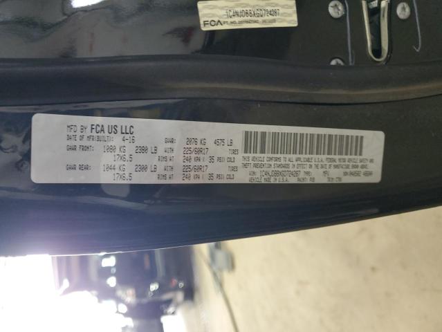 2016 JEEP COMPASS SP 1C4NJDBBXGD724287