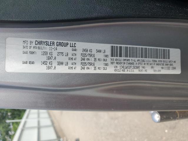 2015 JEEP WRANGLER U 1C4BJWKG2FL563805