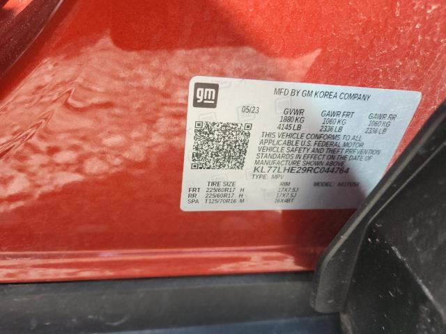 2024 CHEVROLET TRAX 1LT KL77LHE29RC044764