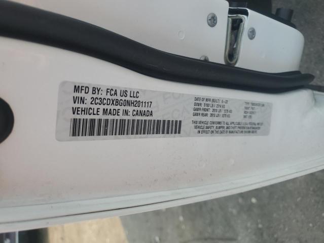 2022 DODGE CHARGER SX 2C3CDXBG0NH201117
