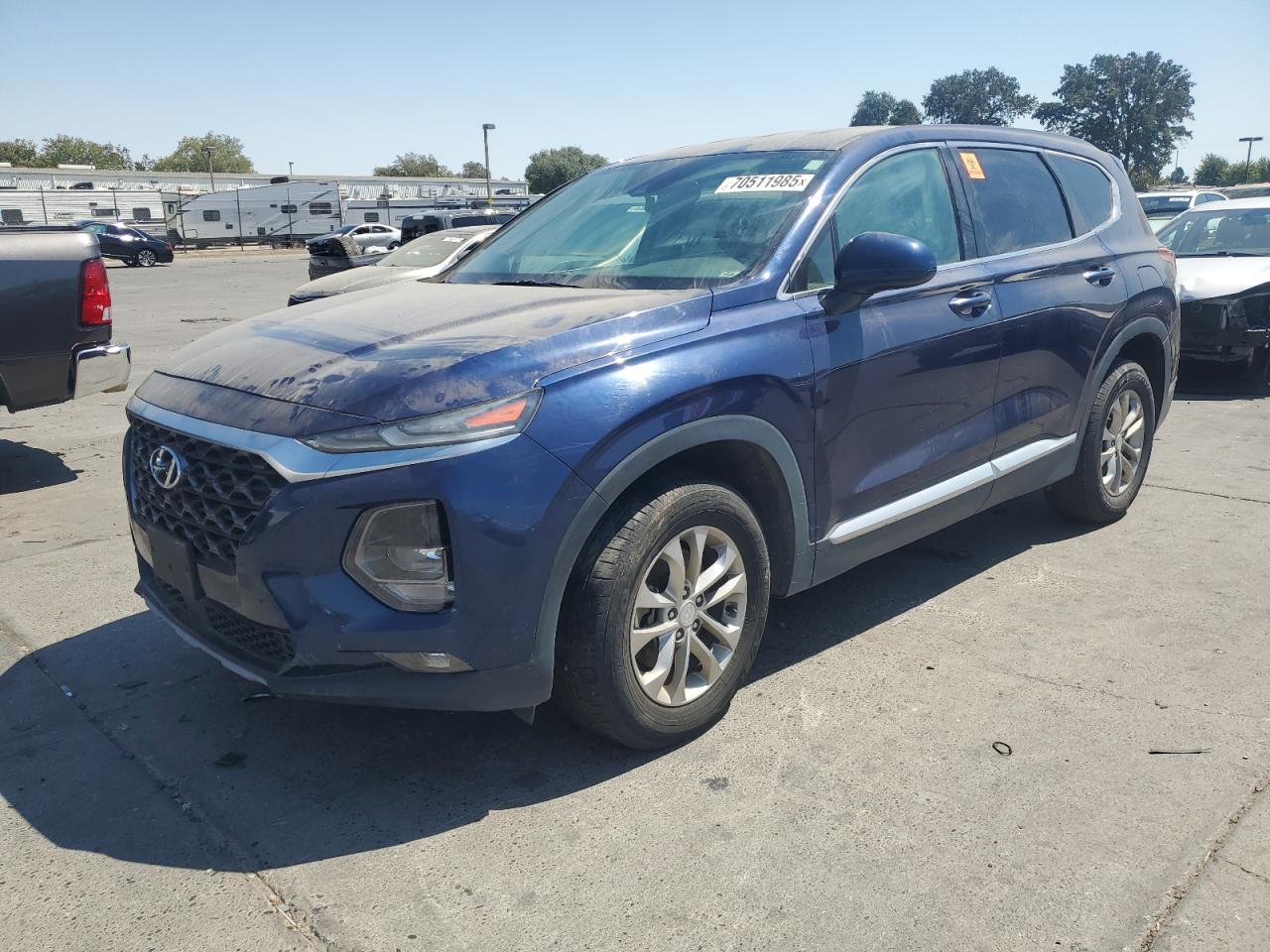 Lot #3227369372 2019 HYUNDAI SANTA FE S