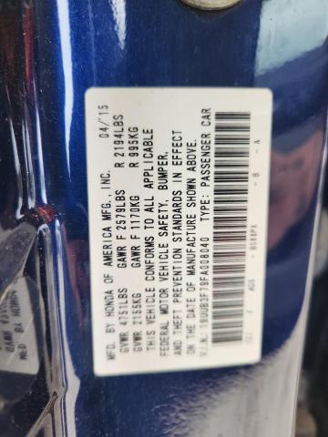 2015 ACURA TLX ADVANC 19UUB3F79FA008040
