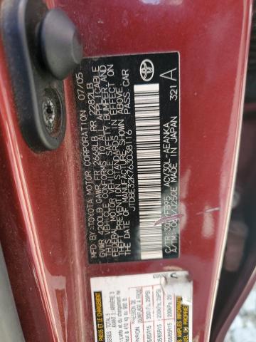 2006 TOYOTA CAMRY LE #3290275208