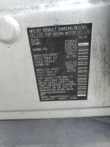 2015 NISSAN ROGUE S KNMAT2MT4FP504871