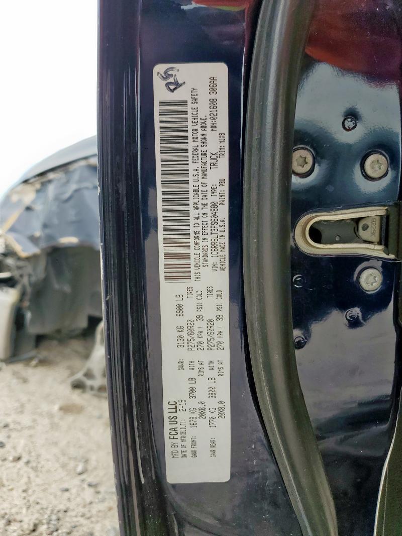 2015 RAM 1500 SLT - 1C6RR6LT3FS604880