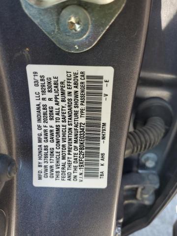 2019 HONDA CIVIC SPOR 19XFC2F80KE033472
