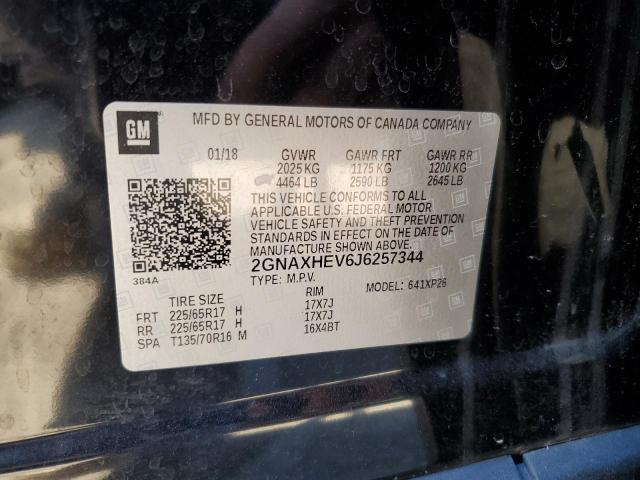 2018 CHEVROLET EQUINOX LS - 2GNAXHEV6J6257344