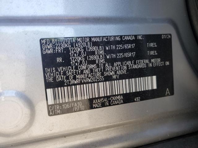 2024 TOYOTA RAV4 XLE #3263934194
