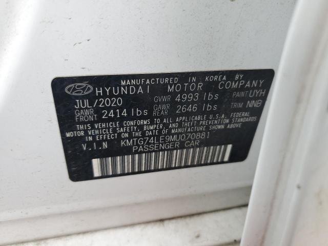 2021 GENESIS G70 - KMTG74LE9MU070881