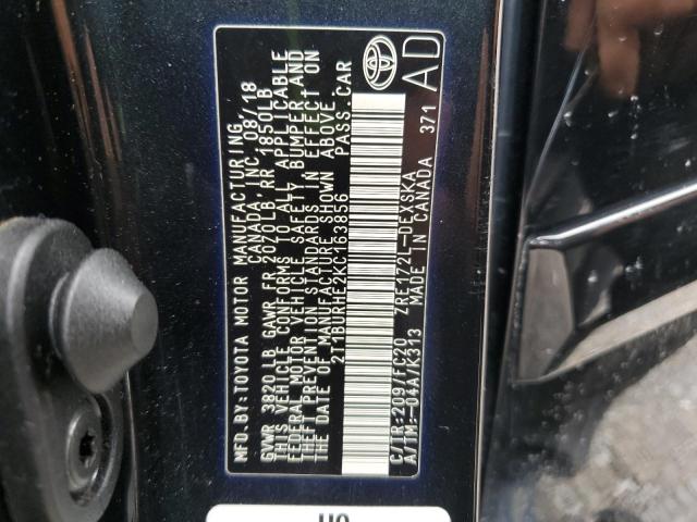 2019 TOYOTA COROLLA L #3301520519