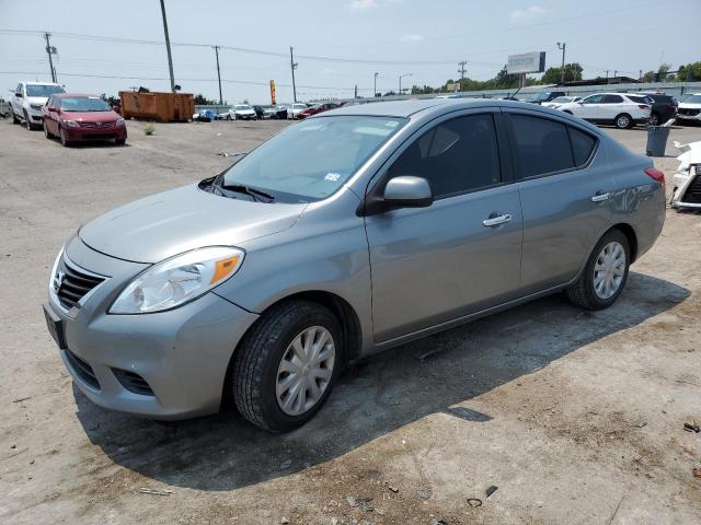 NISSAN VERSA S 2012 silver sedan 4d gas 3N1CN7AP5CL806543 photo #1