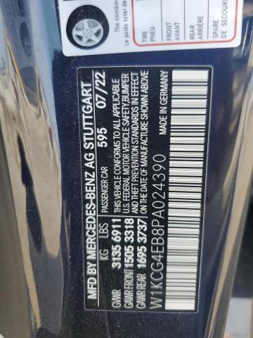 2023 MERCEDES-BENZ EQS SEDAN W1KCG4EB8PA024390