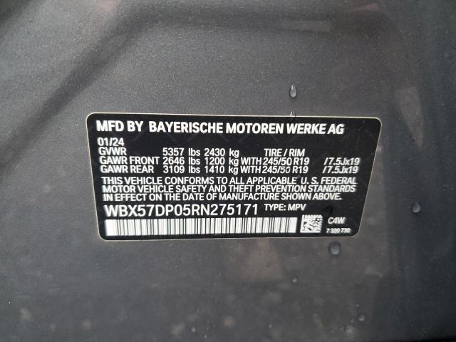 2024 BMW X3 XDRIVE3 - WBX57DP05RN275171