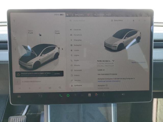 2026 TESLA MODEL Y 7SAYGDEE1TF355312