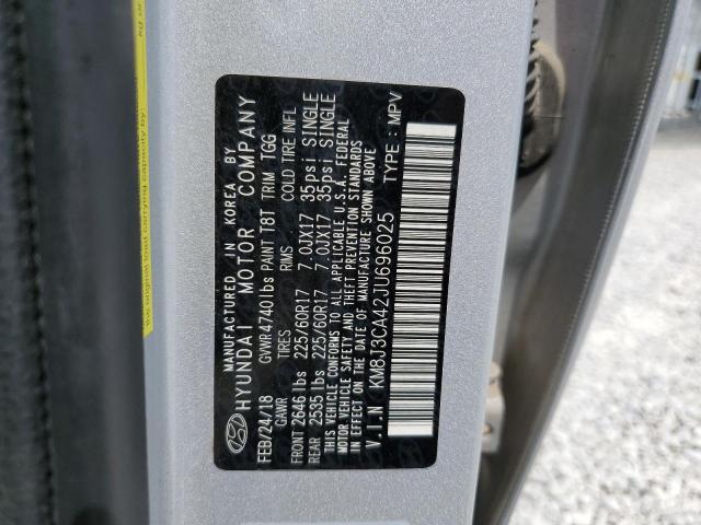 2018 HYUNDAI TUCSON SEL KM8J3CA42JU696025