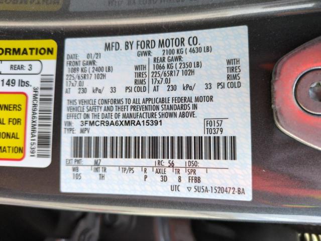 2021 FORD BRONCO SPO 3FMCR9A6XMRA15391
