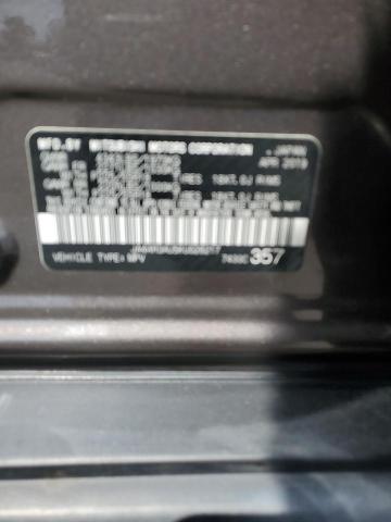 2019 MITSUBISHI OUTLANDER JA4AR3AU5KU028217