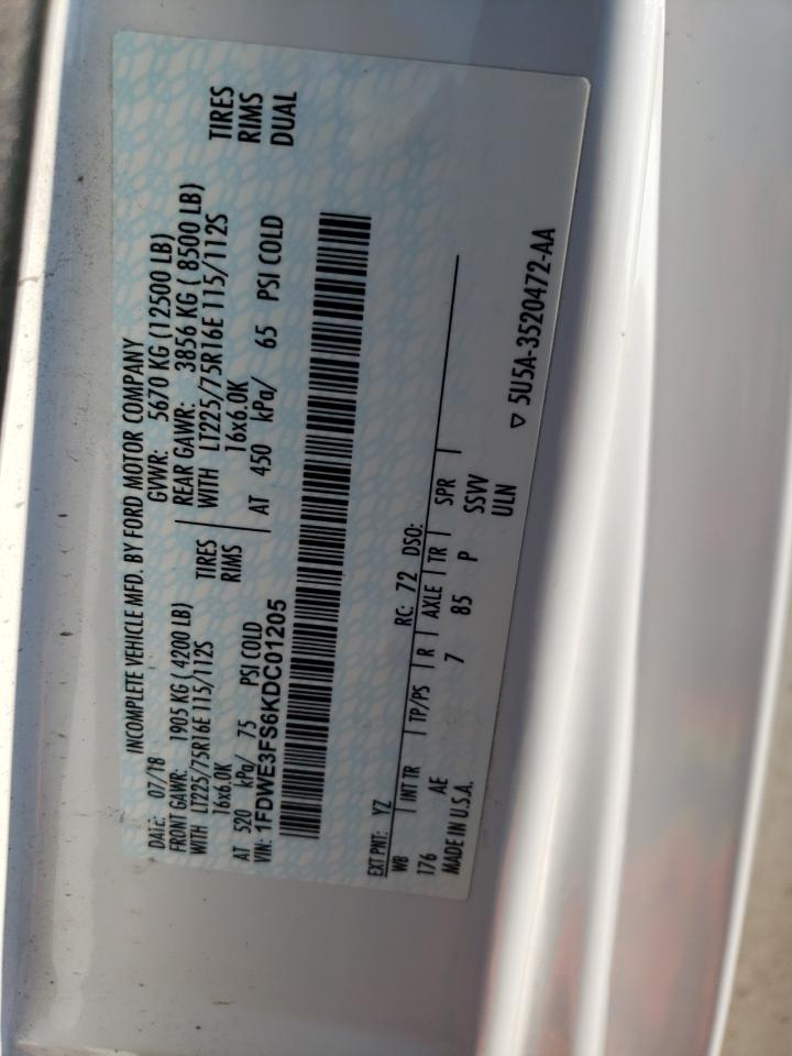 FORD ECONOLINE E350 SUPER DUTY CUTAWAY VAN