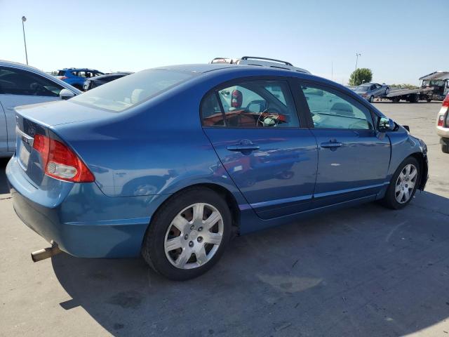 HONDA CIVIC LX 2010 blue  gas 19XFA1F59AE061162 photo #4