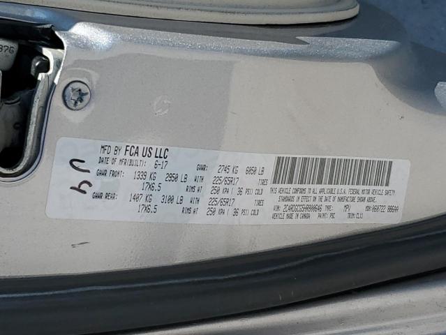2017 DODGE GRAND CARA - 2C4RDGCG5HR800646