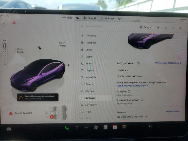 2024 TESLA MODEL 3 - 5YJ3E1EA7RF771494