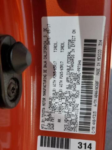 2017 TOYOTA TACOMA DOUBLE CAB - 3TMCZ5AN6HM112742