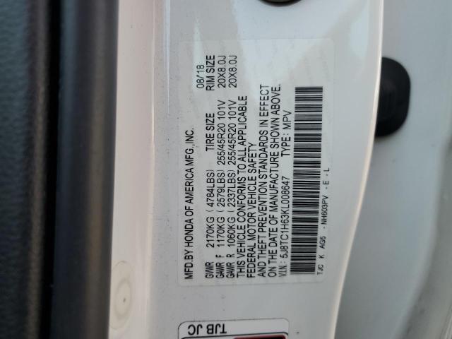 2019 ACURA RDX A-SPEC 5J8TC1H63KL008647