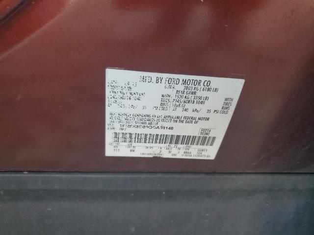 2016 FORD EXPLORER XLT 1FM5K8D89GGA98148