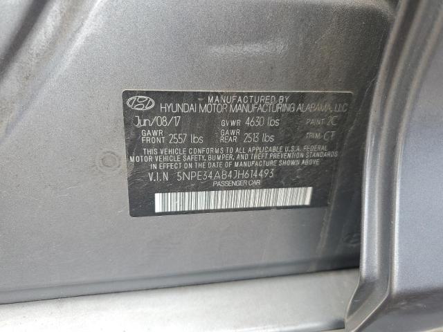 2018 HYUNDAI SONATA SPO 5NPE34AB4JH614493