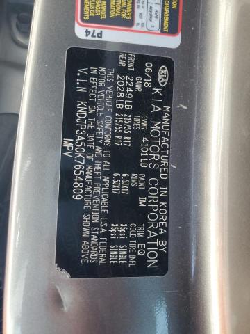 2019 KIA SOUL + KNDJP3A50K7654809