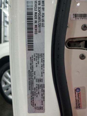 2020 DODGE JOURNEY SE 3C4PDCAB7LT261119