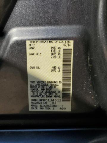 2015 NISSAN ALTIMA 3.5 1N4BL3AP1FC134512
