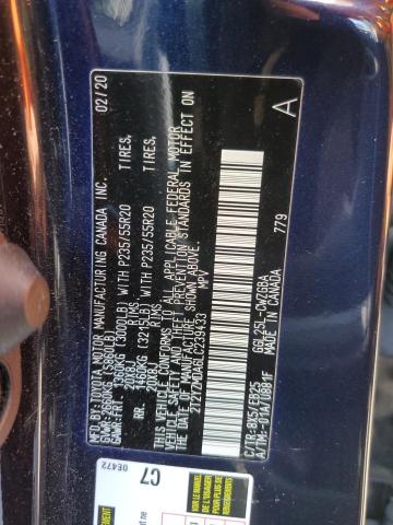 2020 LEXUS RX 350 F S 2T2YZMDA6LC239433