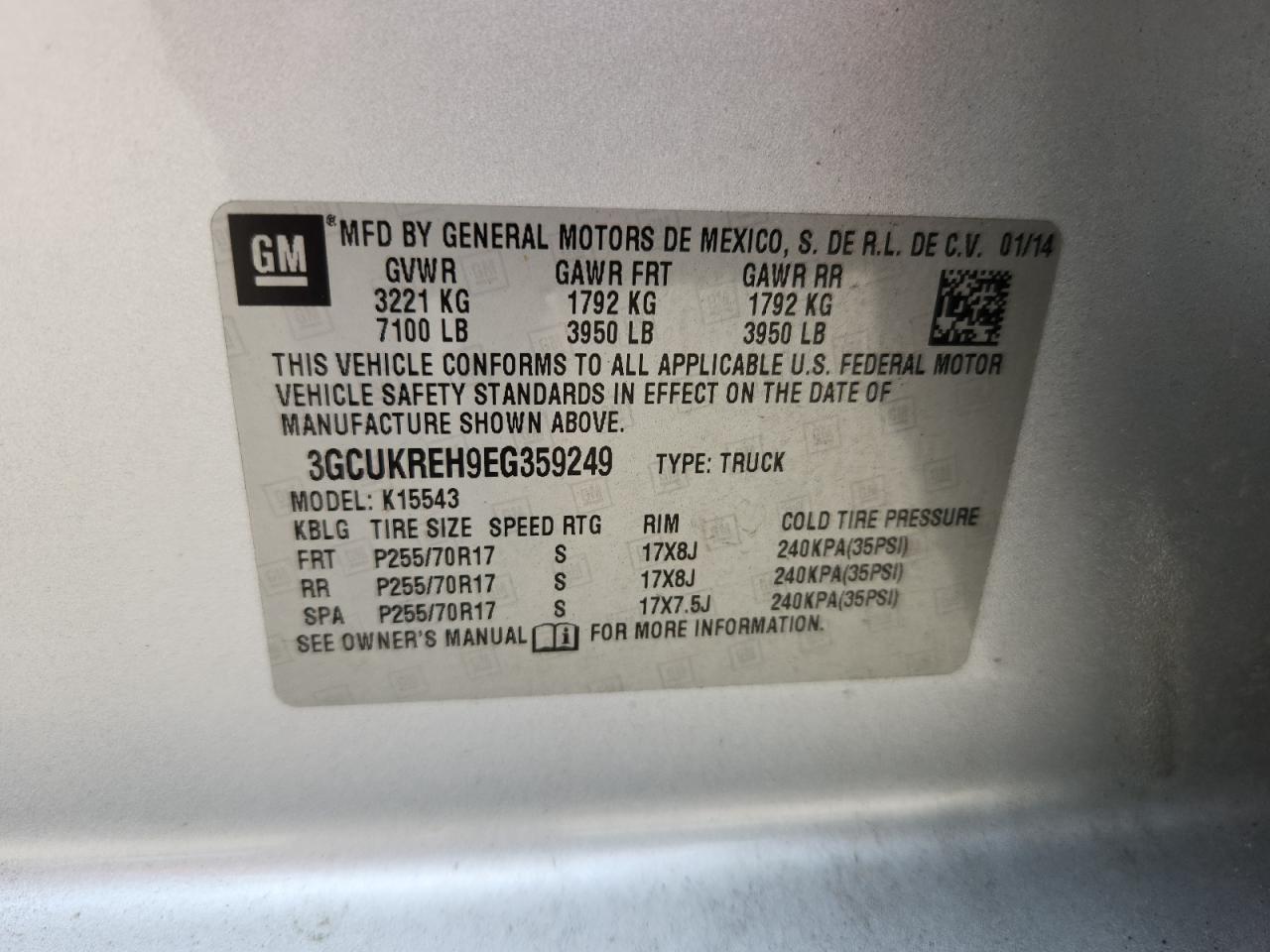 CHEVROLET SILVERADO K1500 LT