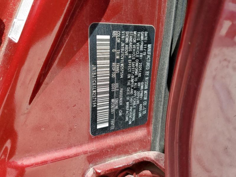 2020 NISSAN ROGUE SPORT S JN1BJ1CV1LW257594