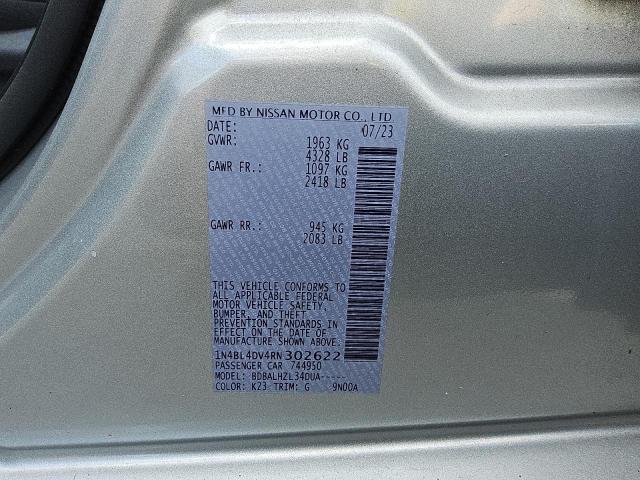 2024 NISSAN ALTIMA SV - 1N4BL4DV4RN302622