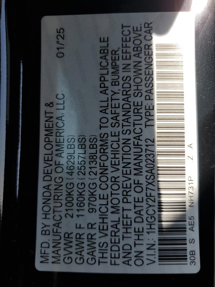 HONDA ACCORD HYBRID SPORT-L