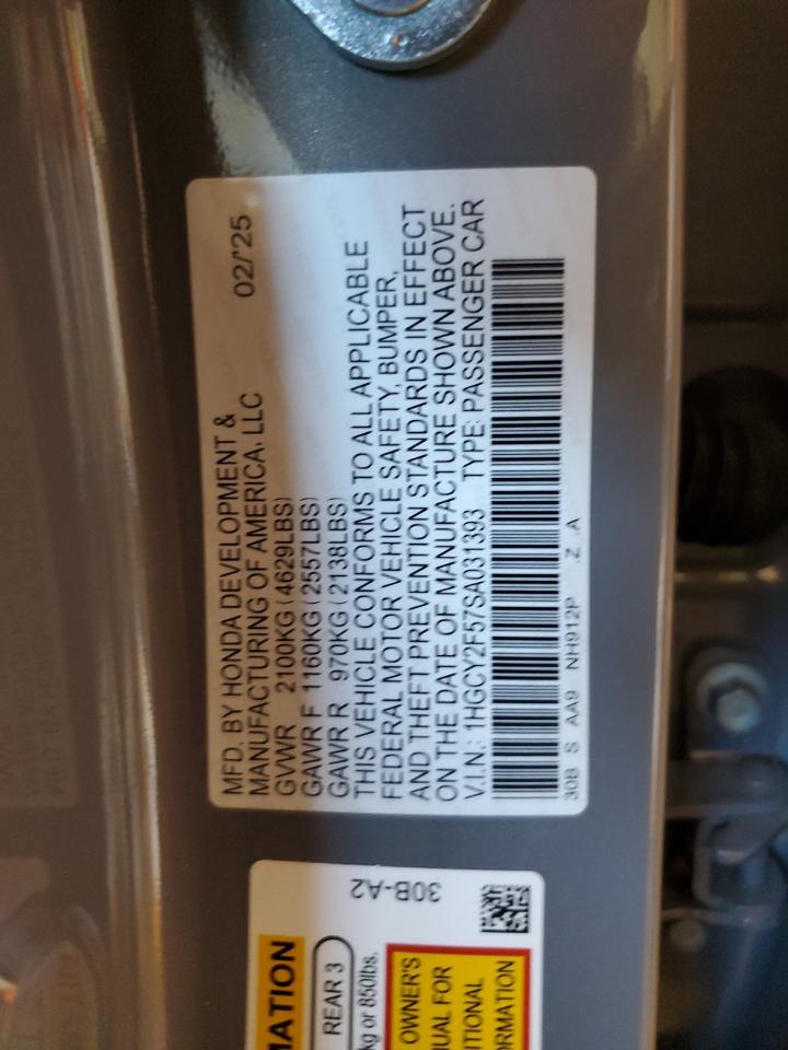 HONDA ACCORD HYBRID SPORT